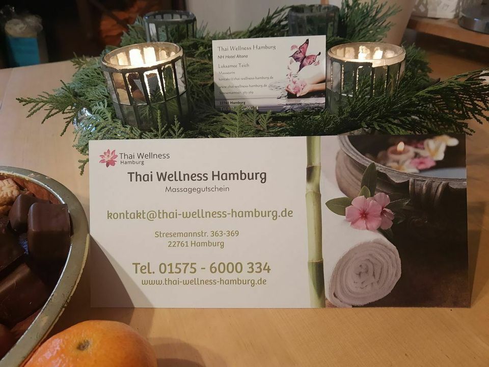 Muttertag , Geschenke, Massage, Gutscheine ,Vouchers Wellness in Hamburg