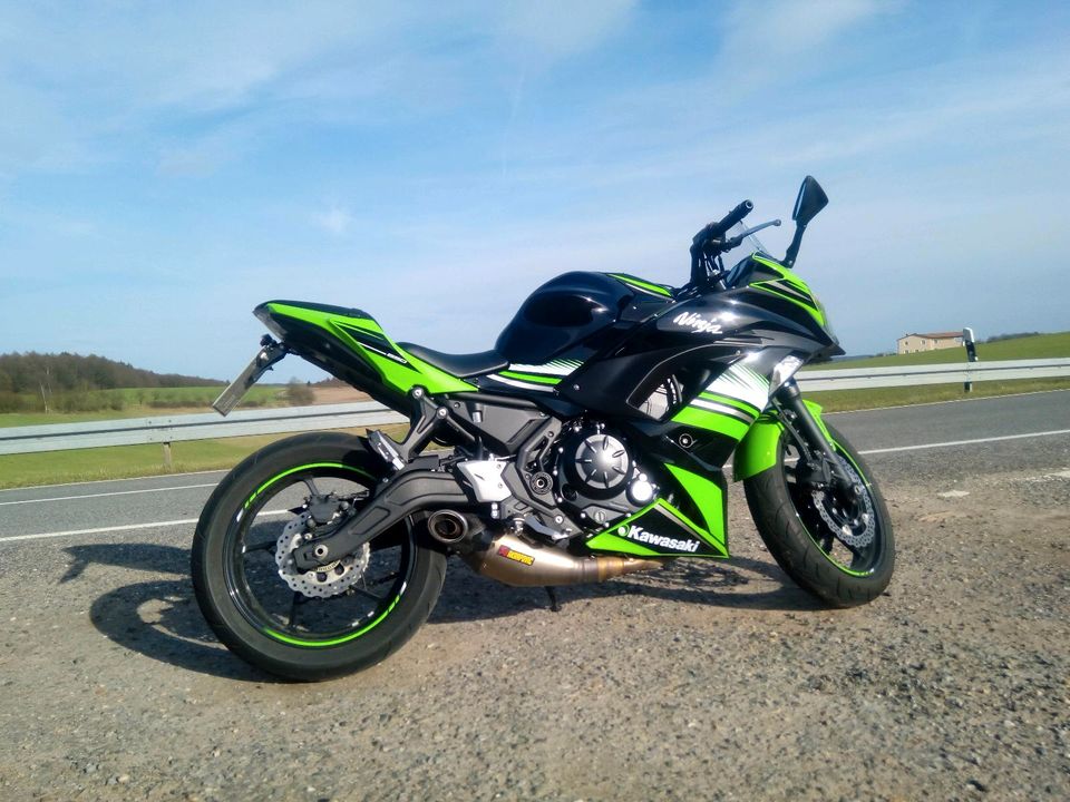 Kawasaki Ninja 650 Krt Akrapovic in Knetzgau