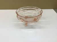 Vintage Gebäck/Obstschale rosa Glas 50er Jahre Baden-Württemberg - Zwingenberg Vorschau