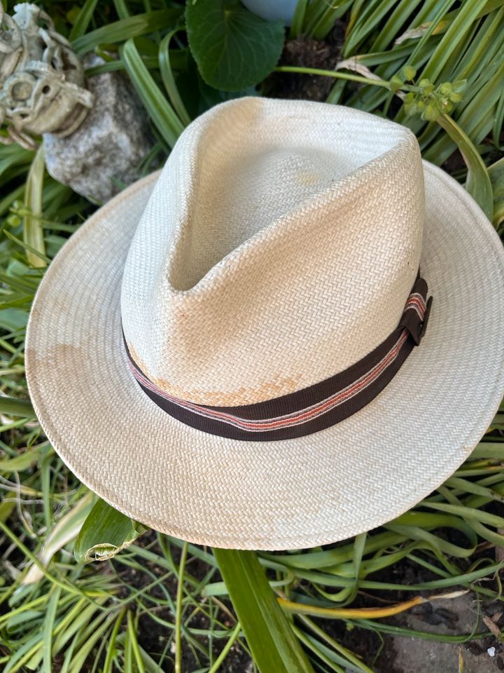 Stetson Lynch Toyo Sommer Hut beige Gr S unisex in Leverkusen