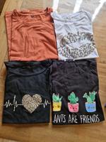 Damen T-shirt Gr.L/XL 4er Set shein,fb sister und Ester brown Bayern - Megesheim Vorschau