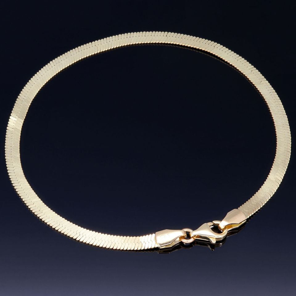 Schlangenarmband 585 14K ECHT GOLD 18cm 3,3mm NEU Geschenk Idee Goldarmband in Berlin