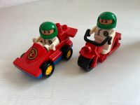 Lego Duplo Rennfahrer mit Rennauto & Motorrad Niedersachsen - Barsinghausen Vorschau