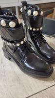 ZARA Boots, Leder, Lack, schwarz, Gr. 38 – neu Münster (Westfalen) - Mecklenbeck Vorschau