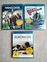3 X neue Filme-Fast & Furious 6 - Hangover 3 [Blu-ray] - Kokowääh Schleswig-Holstein - Lasbek Vorschau