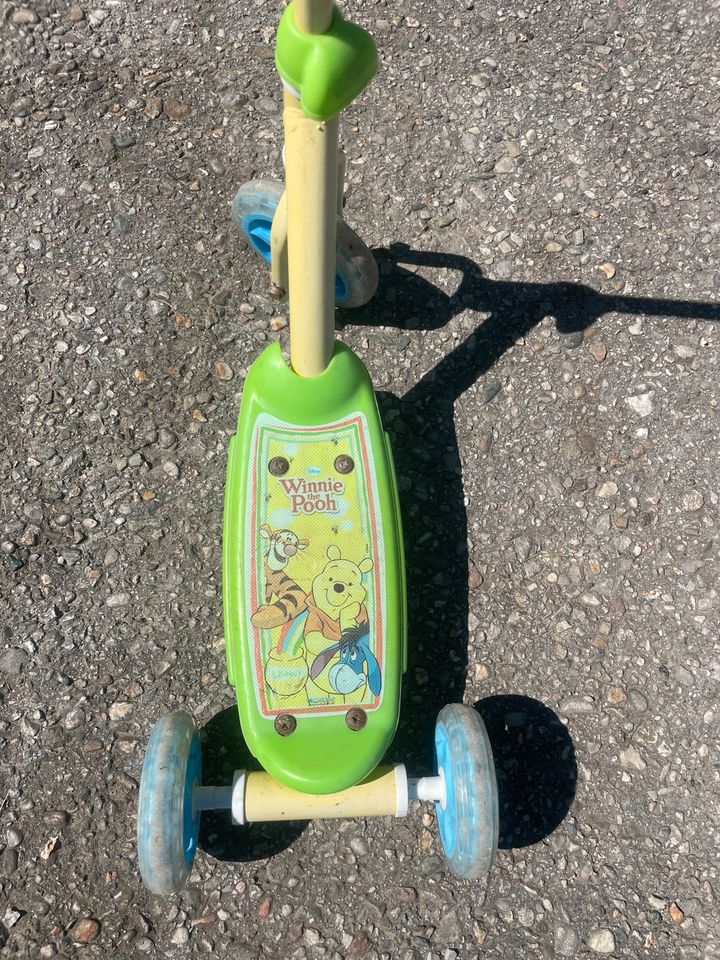 Winnie the Pooh 3 Rad Kinderroller in Waging am See