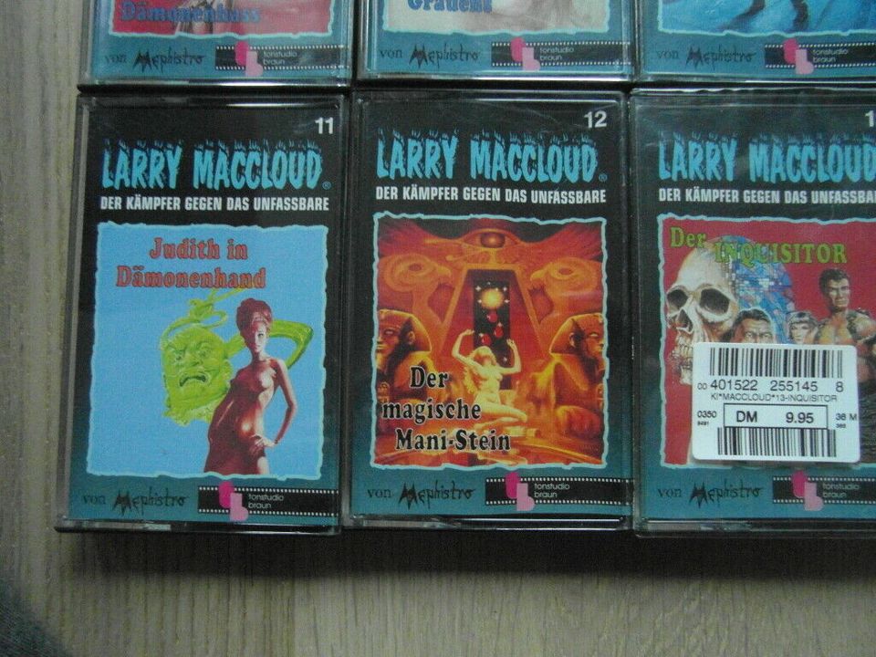 MC´s Hörspiele Larry Maccloud 1 bis 15 TOP ZUSTAND in Wilster