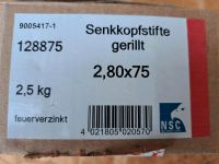 Senkkopfstifte/Nagel 2,80x75 ca 2,2 kg Kreis Pinneberg - Pinneberg Vorschau