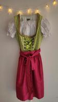 Distler Dirndl Trachtenkleid mit Bluse grün pink Gr. 36 S Bayern - Schwabmünchen Vorschau