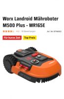 Worx Landroid Mähroboter M500 Plus - WR165E, OBI Düren Nordrhein-Westfalen - Düren Vorschau