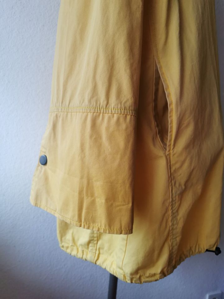 Mantel kurz Designerjacke Caroline Raffauf Berlin Bio Baumwolle in Singen