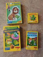 ! SET Holz Kinderspiele HABA Zahlendino Zahlenzoo Würfelwürmchen Rheinland-Pfalz - Schifferstadt Vorschau