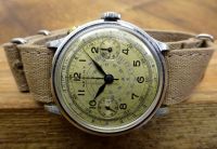 1930 Breitling SPRINT 40 mm Monopusher oversized Chronograph Kr. München - Baierbrunn Vorschau