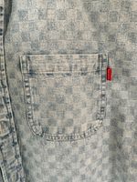 Original SUPREME Checkered Denim Shirt in Größe XL Niedersachsen - Heeßen Vorschau