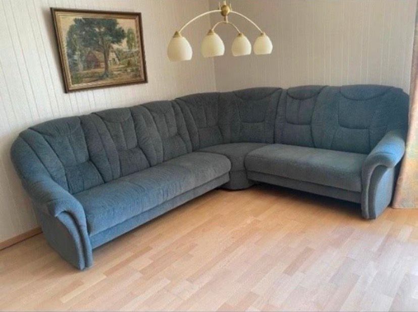 Ecksofa blau in Bassum