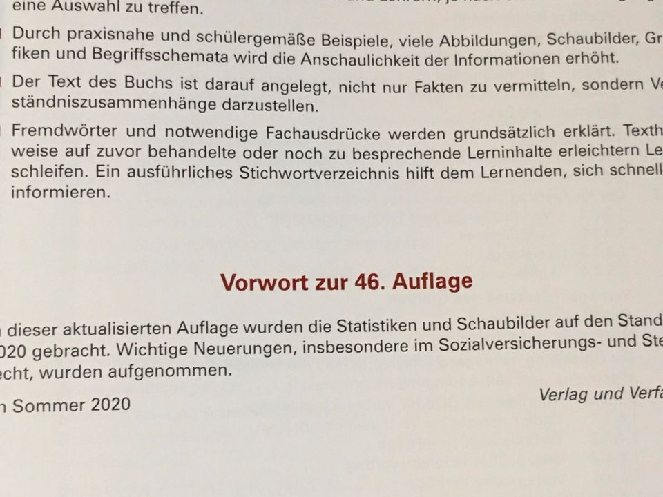 Hartmann - Allgemeine Wirtschaftslehre für Azubis -  46.Auflage in Gelsenkirchen