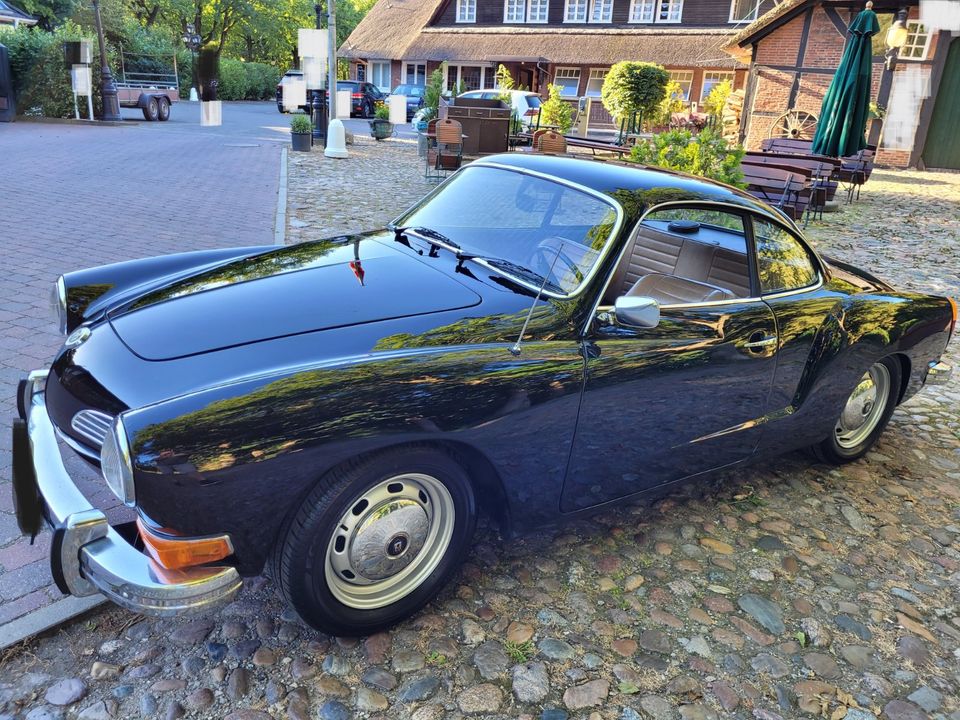 VW Karmann Ghia Typ 14 Oldtimer H-Kennzeichen Schwarz in Hamburg