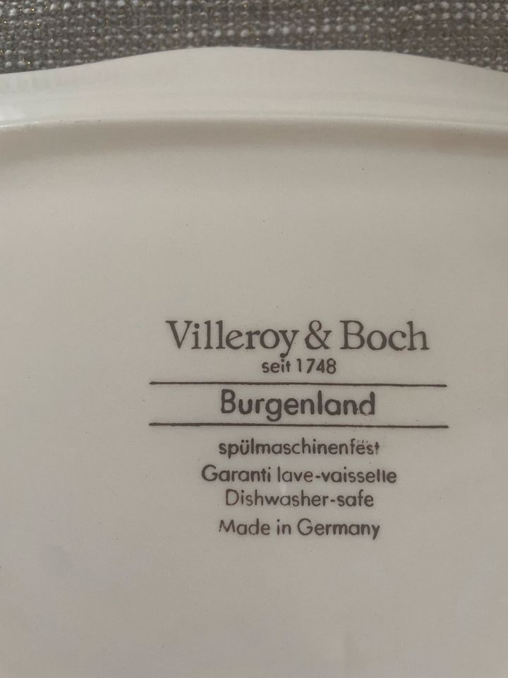 Villeroy und Boch Burgenland Teller neu in Rosdorf
