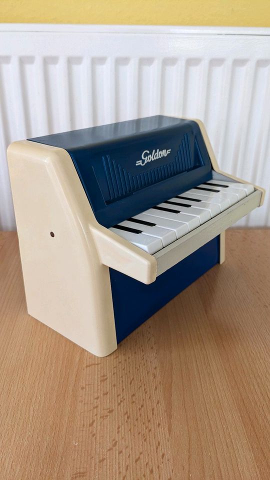 DDR Spielzeug Goldon Klavier Piano für Kinder aus 70er Jahren in Annaberg-Buchholz