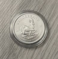 Krügerrand 1oz. Silber 999er Ag.  2019 stgl. gekapselt Lübeck - Kücknitz Vorschau