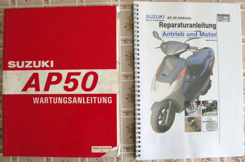 Suzuki Ap50 Werkstatthandbuch Reparaturanleitung in Bernburg (Saale)