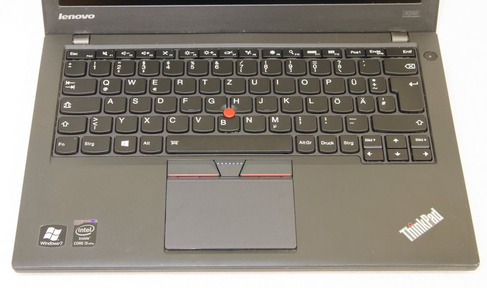 ThinkPad X240 mit 240GB SSD 8GB RAM HD IPS i5 W10 Prof. in Wachenroth