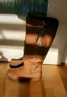 Stiefel, braun, camel, gold, cognac, Fransen Gr. 41 Rostock - Reutershagen Vorschau