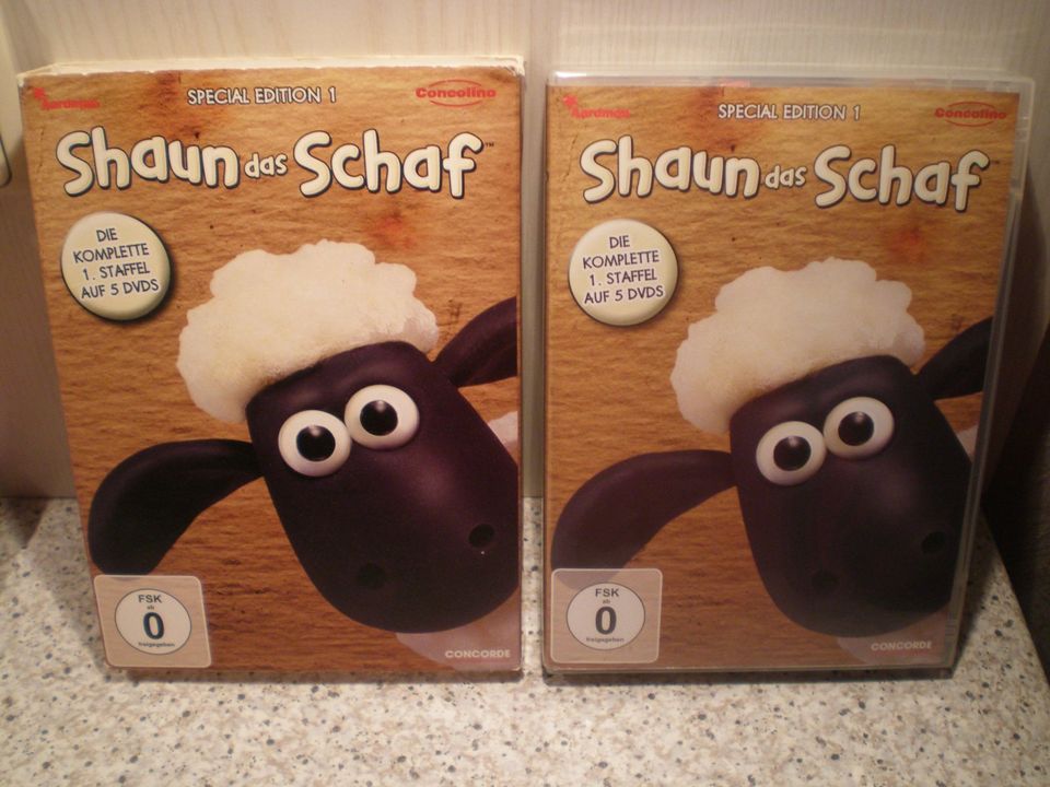 DVD SPECIAL EDITION Shaun das Schaf *KOMPL. 1.STAFFEL AUF 5 DVDS* in Harsewinkel