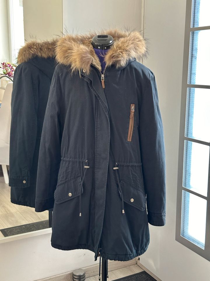 Maxa Echtfell Winterparka gr. 42 in Zorneding