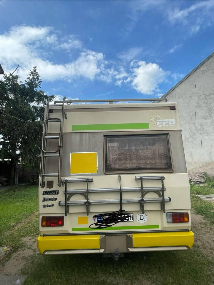 Wohnmobil Fiat Ducato 2,8T Oldtimer (H-Kennzeichen) in Jüterbog