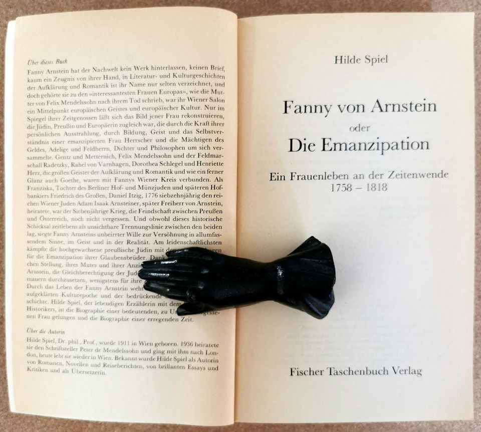 Hilde Spiel: Fanny von Arnstein oder Die Emanzipation. Fischer TB in München