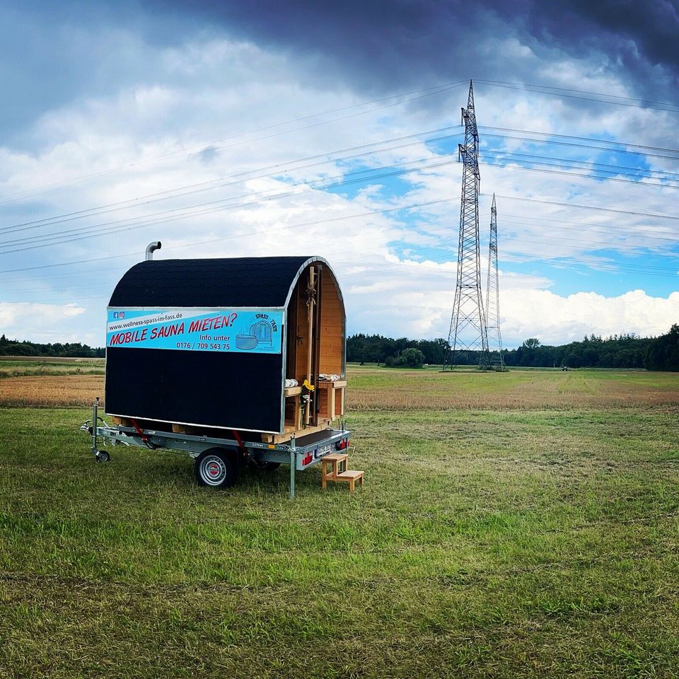 ‼️ Mobile Fasssauna/Badefass zum Mieten Raum Bruchsal/Karlsruhe in Hambrücken