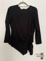 Schwarze asymmetrische Bluse von Zara Gr. L Dresden - Seevorstadt-Ost/Großer Garten Vorschau