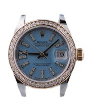 Rolex Lady-Datejust 28mm, Ref. 279383RBR, 2021 ungetragenes Fullset LC EU, Kornblumenblaues Diamant Zifferblatt/Jubileeband Duisburg - Duisburg-Mitte Vorschau