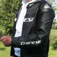 Jacke Lederjacke Gr. 58 Dainese Herren schwarz Motorrad Krummhörn - Hamswehrum Vorschau