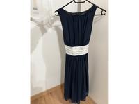 Jake*s Kleid blau dunkelblau weiß Abendkleid Festkleid xxs 32 Bayern - Vöhringen Vorschau
