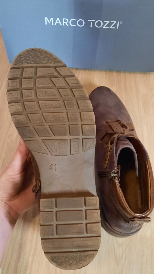 MARCO TOZZI Ankle Boots/ Stiefeletten, 41 in Gerbrunn