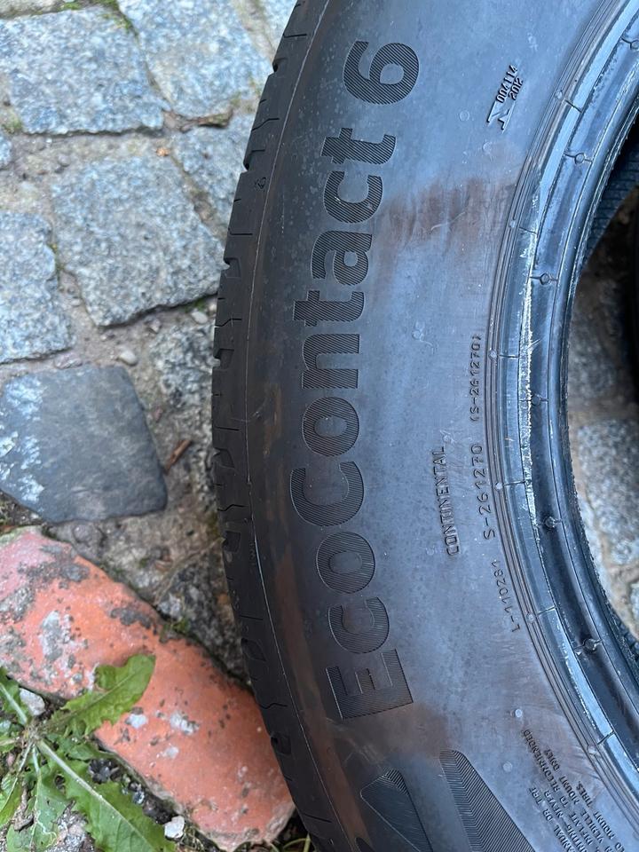 Sommerreifen WIE NEU 400km 215 65 16 Continental in Erfurt