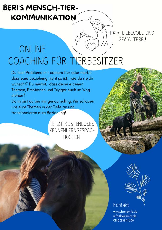 Coaching für Tierhalter (mit Problemtieren) in München