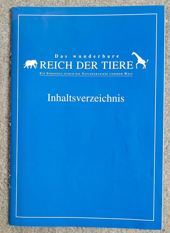 Das wunderbare Reich der Tiere, 2 Sammelordner in Meerbeck