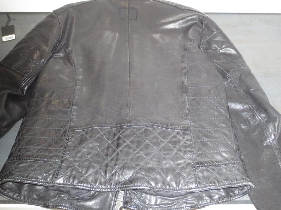 Tigha Lederjacke Bikerstyle Darian black Gr. L kaum getragen in Herford