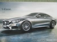 Mercedes Benz S-Klasse coupe C217 Katalog 4/2014 Nordrhein-Westfalen - Minden Vorschau