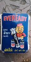 Eveready Lampen Reklame Schild Oldtimer Wartburg Bosch Hella alt Sachsen-Anhalt - Lutherstadt Wittenberg Vorschau