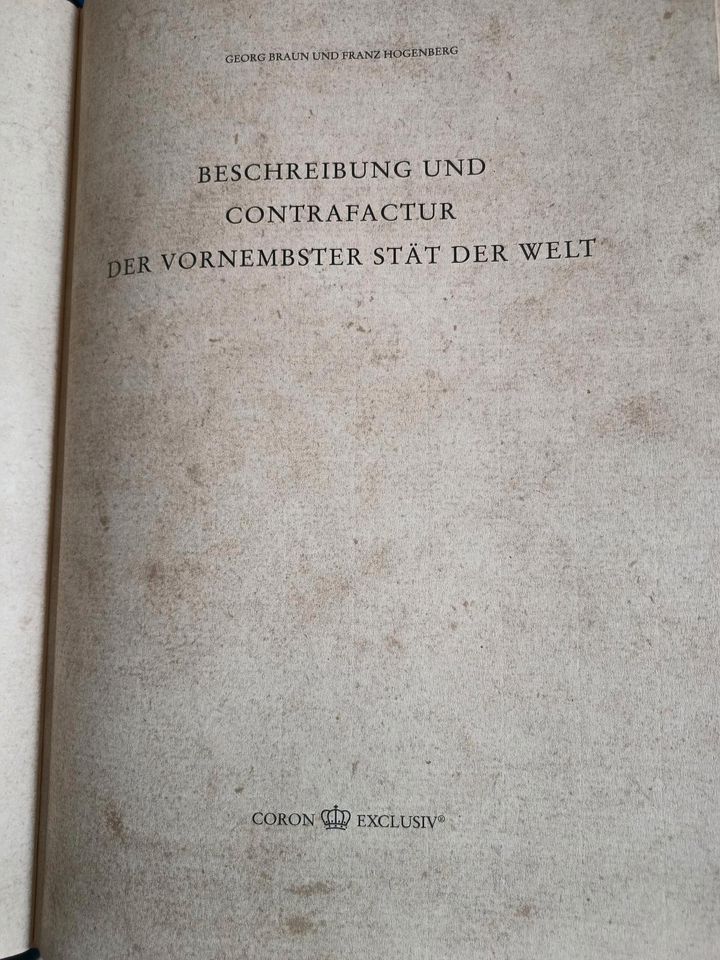Faksimile Braun und Hogenberg Reprint 1574 Ausgabe 2008 in Warendorf