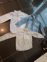 Hemden langarm Jeanshemd Gr 122 dopodopo h&m  benetton Bayern - Höchberg Vorschau