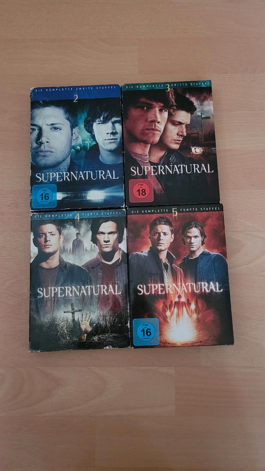 Supernatural Staffel 2-5 in Heidenheim an der Brenz