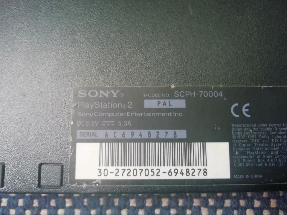 PS2 Slim + Controller in Rodalben