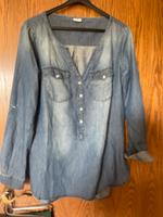 Leichte Jeansbluse Gr 42 Top Hessen - Kalbach Vorschau