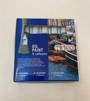 Artico Ölfarben Malset 5x12ml NEU Mitte - Tiergarten Vorschau