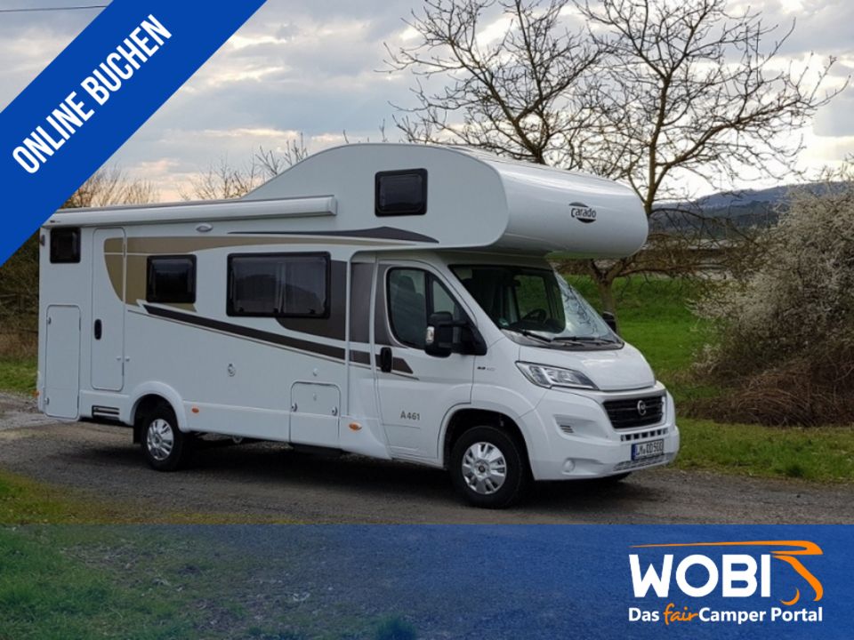 ✅Wohnmobil mieten | Hund | Alkoven | 6 Pers | WOBI Nr 1052 ab in Elbtal